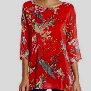 Johnny Was XL Malakye tunic top